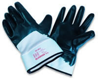 Guanti nitrile pesante c/manichetta