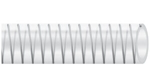 Tubo Spiralato PVC Trasparente anima metallo